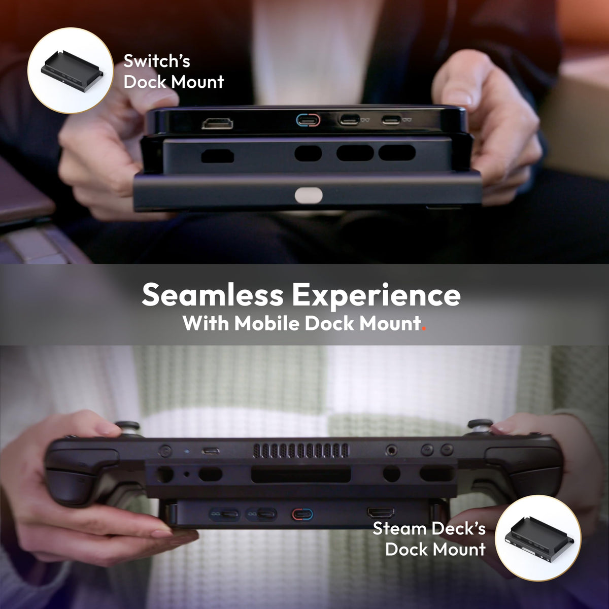 VITURE Pro Mobile Dock First-Ever Immersive XR Experience for Switch 2, Compatible with PS, Co-op Stream & Play, 2D/3D Content, fits Switch, Fire TV, HDMI Devices, for USB-C Display & XR/AR Glasses