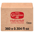 Nestle Carnation Coffee Creamer Half and Half, Made with Real Dairy, 0.304 fl oz Tubs (Pack of 360)
