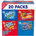 Nabisco Classic Mix Variety Pack, OREO Mini, CHIPS AHOY! Mini, Nutter Butter Bites, RITZ Bits Cheese, School Snacks, 20 - 1 oz Snack Packs