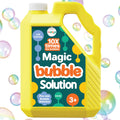 64 oz Iridescent Bubble Solution Refill | Non-Toxic Pre-Mix Bubble Refill Solution No Mixing or Measuring Required | Bubbles for Kids | Bubbles Bulk | Bubble Machine Solution | Giant Bubble Solution