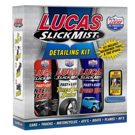 Lucas Oil 10558 Slick Mist Detail Kit
