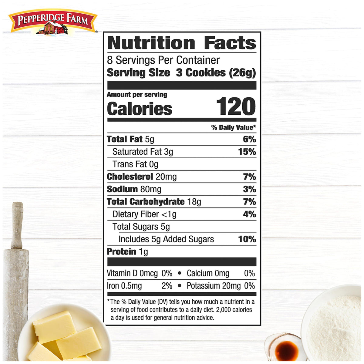 Pepperidge Farm Chessmen Butter Cookies, 7.25 oz. Bag (Packaging may vary)