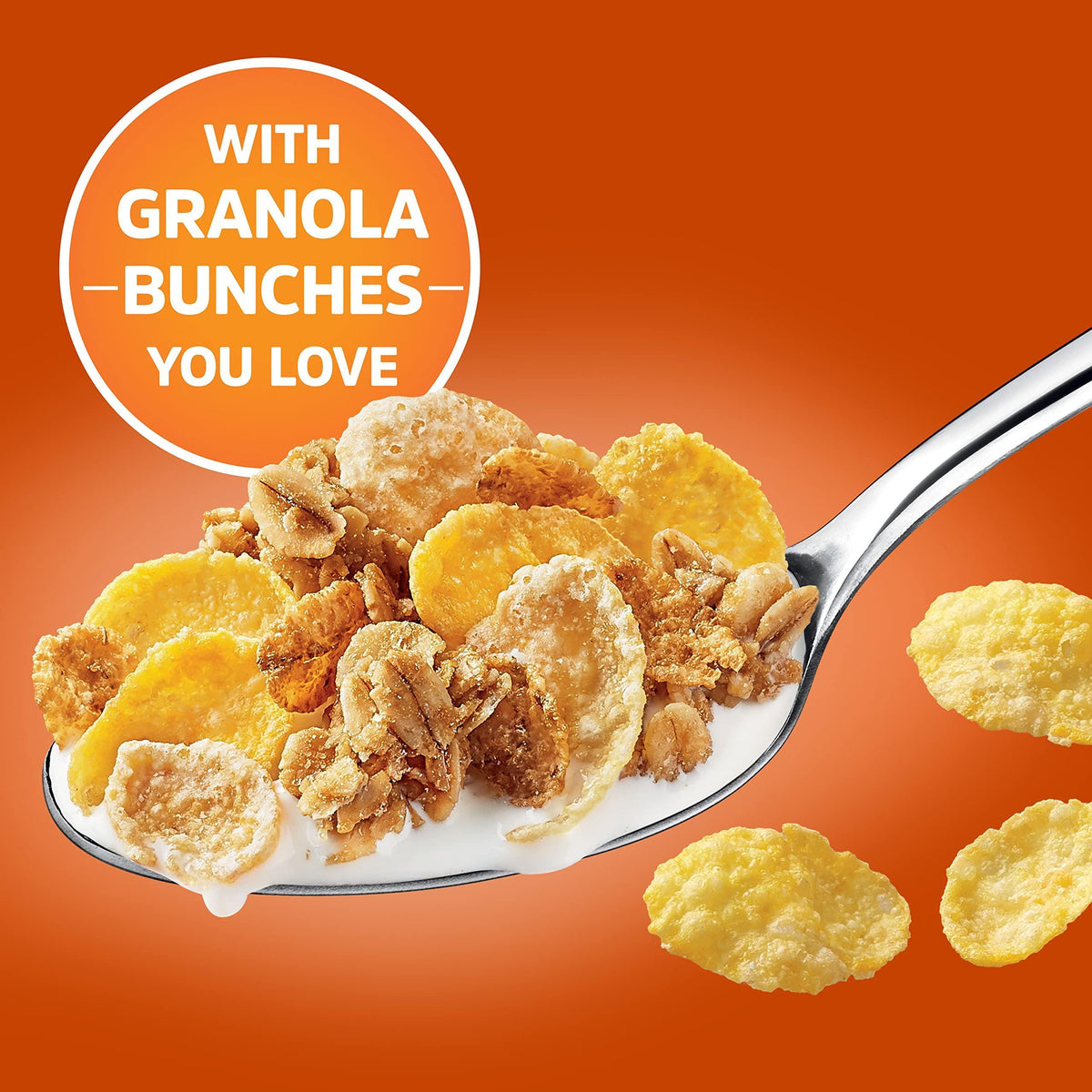 Honey Bunches of Oats Crunchy Honey Roasted Cereal 18 Ounce (Pack of 1) Box