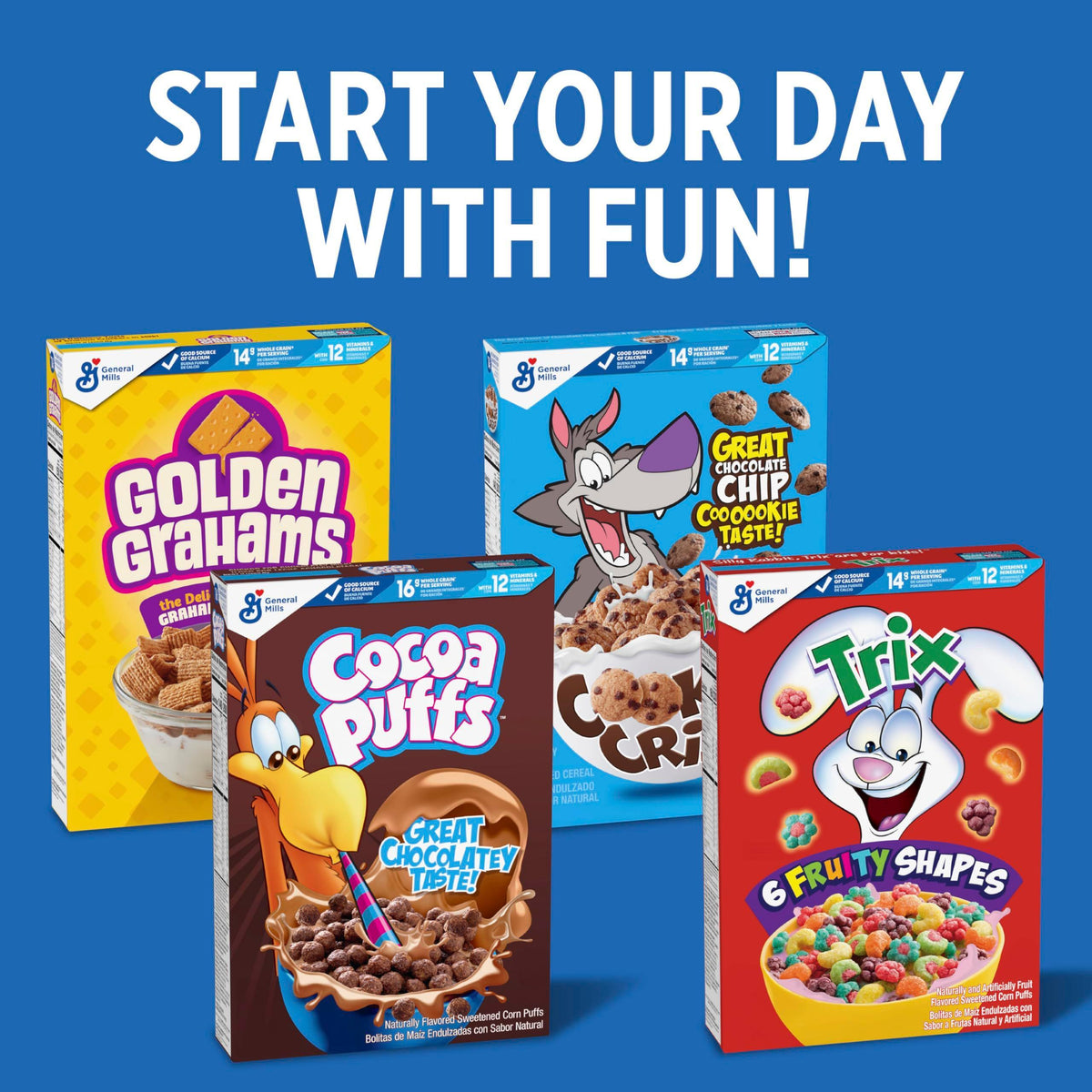 Golden Grahams Breakfast Cereal, Graham Cracker Taste, Made with Whole Grain, Giant Size, 27.6 oz