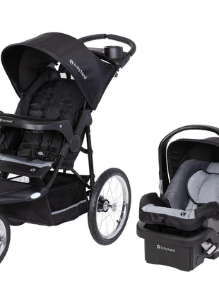 baby Trend Expedition® Jogger Travel System with EZ-LiftTM Infant Car Seat, Dash Black