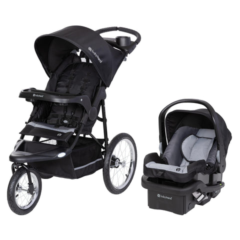 baby Trend Expedition® Jogger Travel System with EZ-Lift? Infant Car Seat, Dash Black