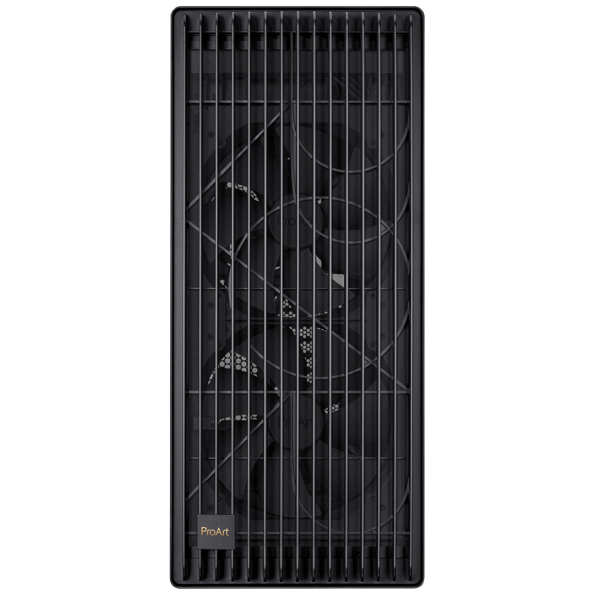 ASUS ProArt PA602 E-ATX Computer Case 420mm Radiator Support, Dual 200mm Built-in Fans, Front Panel IR dust Indicator, Power Lock Latch, Tool-Less PCIe mounting & GPU Holder, 20Gbps USB-C Front I/O