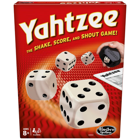 Yahtzee Game, Fast-Playing Dice Games for Kids, Teens, and Adults, Strategy Games, Family Games for Kids, 2 or More Players, Ages 8 and Up
