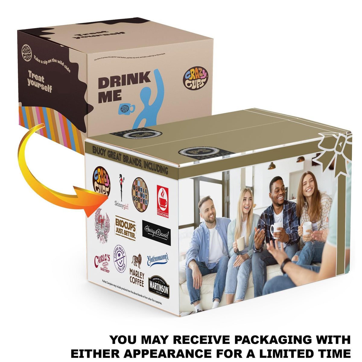 Flavored Coffee Pods Variety Pack for Keurig K Cups Brewers, Assorted Flavored Coffee Sampler, 40 Count