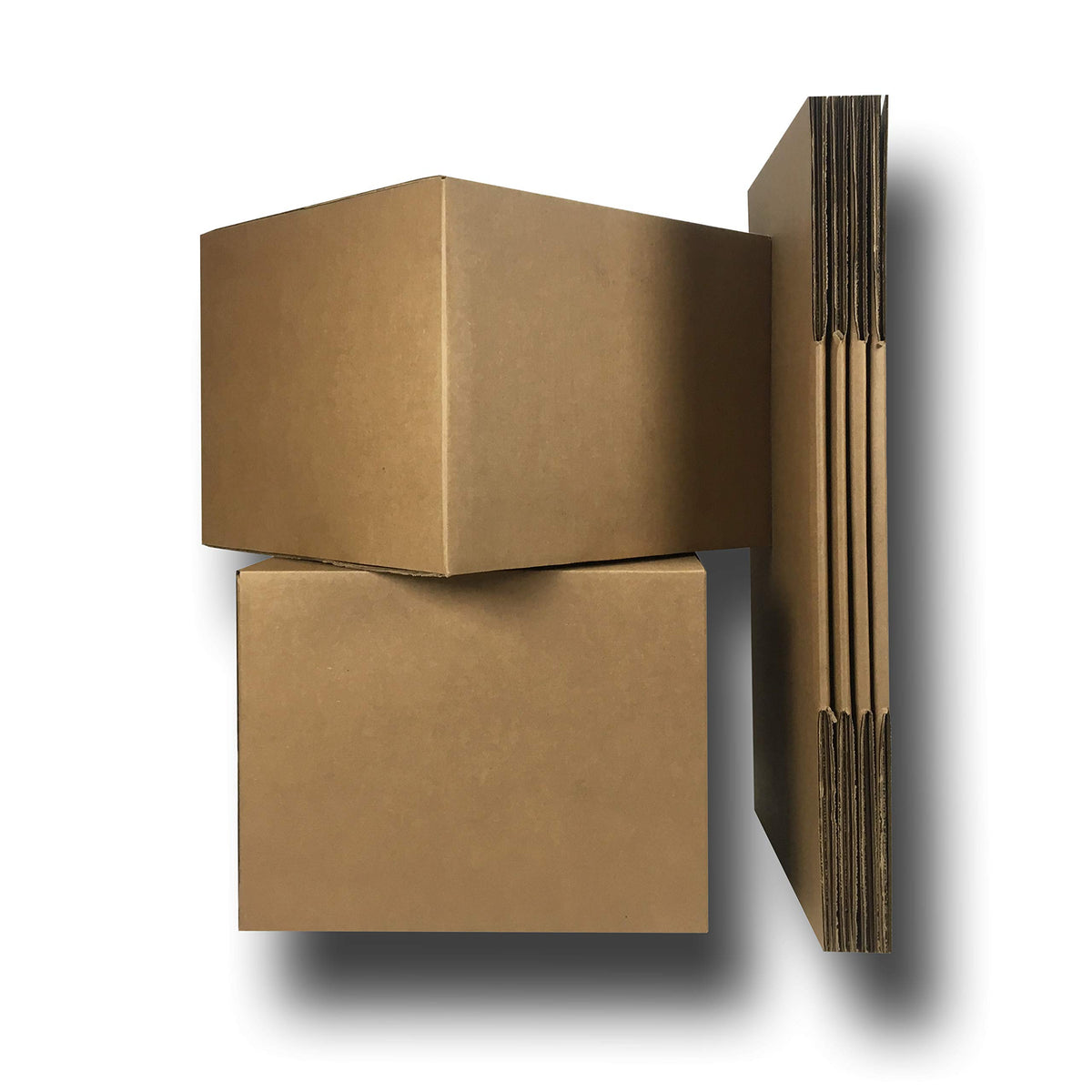 Amazon Basics Cardboard Moving Boxes - 6-Pack, Large, 20" x 20" x 15", Brown