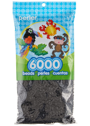 Perler Beads Fuse Beads for Crafts, Black, Small, 6000pcs