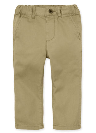 The Children's Place baby boys and Toddler Stretch Skinny Chino Pants Jeans, Flax Single, 4T US