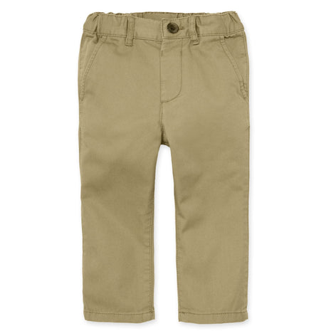 The Children's Place baby boys and Toddler Stretch Skinny Chino Pants Jeans, Flax Single, 4T US