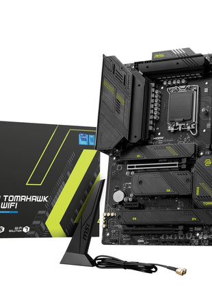 MSI MAG Z790 Tomahawk MAX WiFi Gaming Motherboard (Supports 12th/13th/14th Gen Intel Processors, LGA 1700, DDR5, PCIe 5.0, M.2, SATA 6G, 2.5Gbps LAN, USB 3.2 Gen2, Wi-Fi 7, Bluetooth 5.4, ATX)