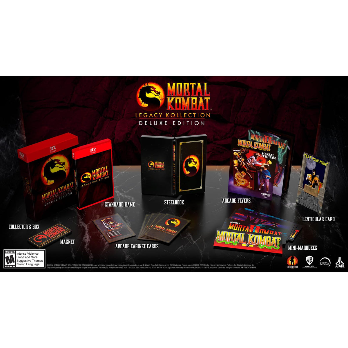 Mortal Kombat Legacy Kollection - Deluxe Edition - Nintendo Switch 2