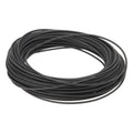 Panduit T25R-C20Y Spiral Wrap, Fire Resistant Polyethylene, 0.25 inch x 100', Black