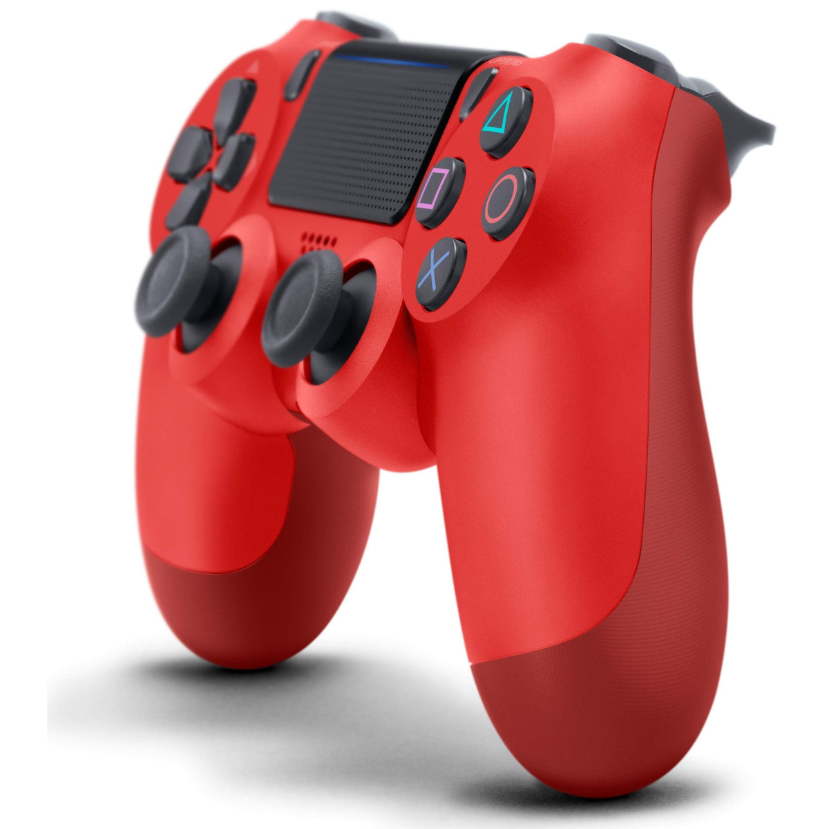 DualShock 4 Wireless Controller for PlayStation 4 - Magma Red (Renewed)