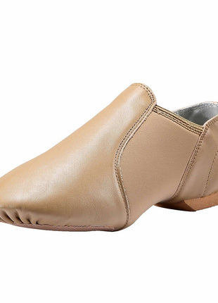 Dynadans Leather Upper Slip-on Jazz Shoe for Girls and Boys (Big Kid/Little Kid/Toddler) 3M Little Kid Brown