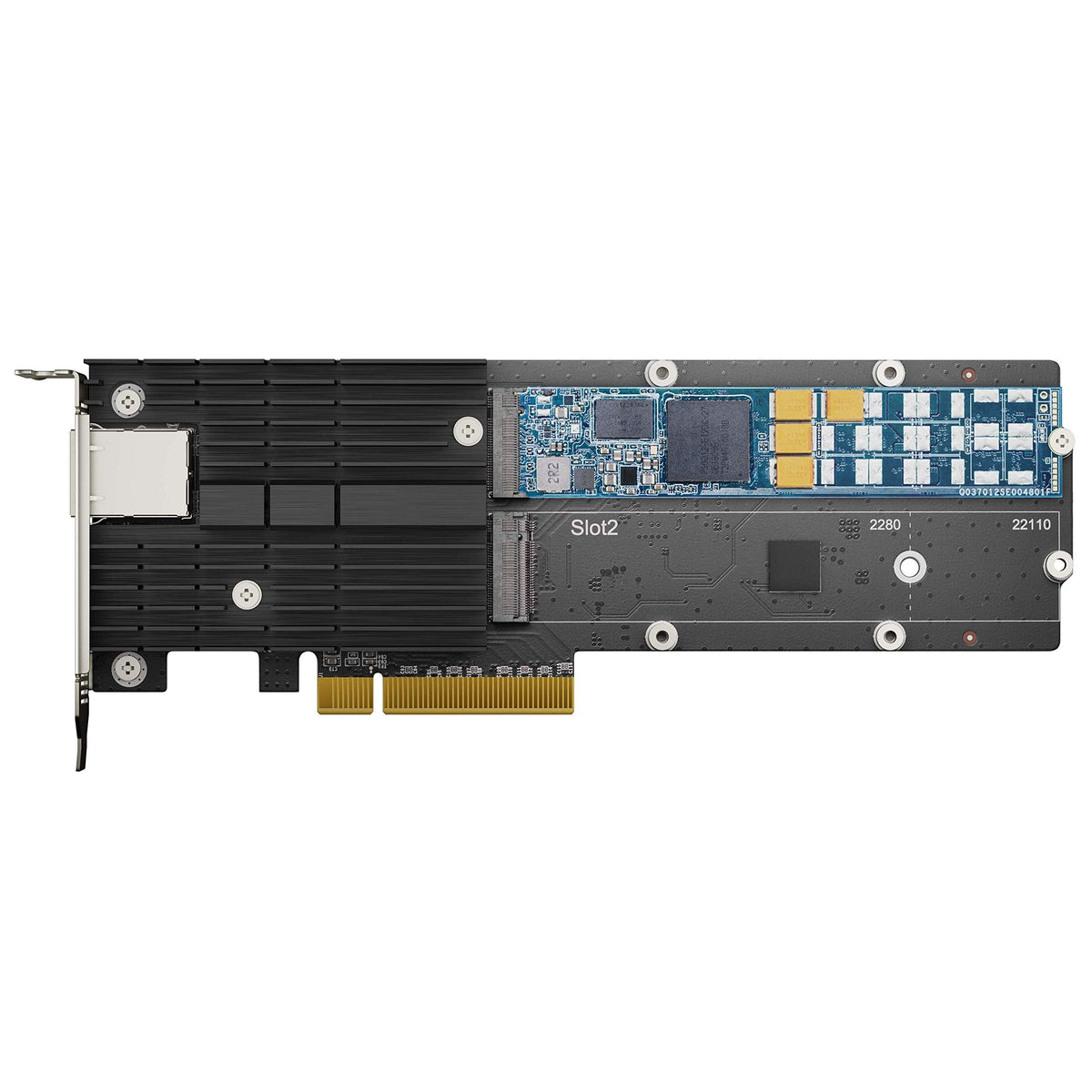 Synology 10Gb Ethernet and M.2 Adapter card E10M20-T1, RJ-45; 1 port