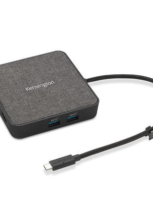 Kensington MD120U4 USB4 Hub, Dual Display 4K @120hz, Single 8K @60hz, HDMI, 100W Power Pass Through, 2.5Gbps Ethernet, 10Gbps USB-A, for Mac and Windows (K32850WW)