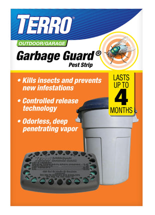 Terro T800 Garbage Guard Trash Can Insect Killer - Kills Flies, Roach, Maggots, Beetles, and Insects in Outdoor Garbage Can