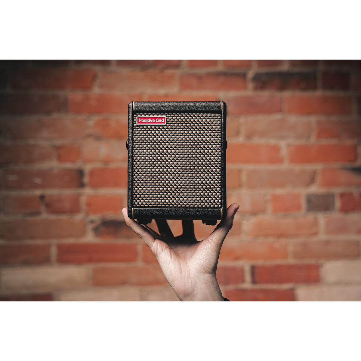 Positive Grid Spark MINI 10W Small Smart Guitar Amp & Bluetooth Speaker | Portable Sound for Guitar Playing at Home or On The Go | Black