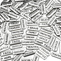 Hicarer 80 Pcs Word Charms Pendants Engraved Motivational Charms Pendants Jewelry Making Accessories for DIY Necklaces, Bracelets, Key Chains (Silver)