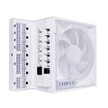 Lian Li EDGE1200W Fully Modular Low-Noise ATX Power Supply - ATX 3.1 & PCIE 5.1 Compliant - Cybenetics Gold Efficiency - 12V-2x6 Cable - L-Shape Design - with USB/Fan Hub - White (EG1200G.WH)