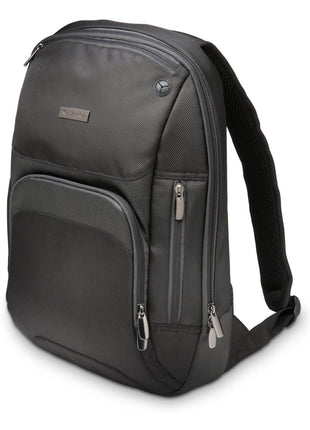 Kensington Triple Trek Slim Laptop Backpack for MacBooks, Chromebooks, Tablets & Ultrabooks up to 13-Inch-14-Inch (K62591AM), Black