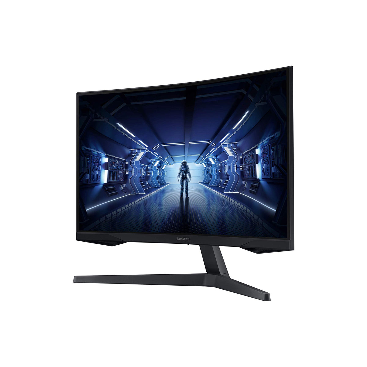 Samsung 34' Odyssey G5 Ultra-Wide Gaming Monitor with 1000R Curved Screen, 165Hz, 1ms, FreeSync Premium, Large Display, Eye Comfort, Multiple Ports, WQHD, LC34G55TWWNXZA, Black