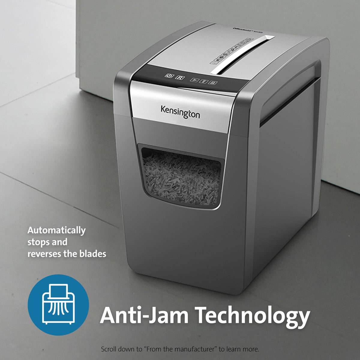 Kensington Shredder - M100S Crosscut Shredder (K52076AM)