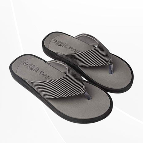LivEasy Extra Soft Ortho Care Diabetic & Orthopedic Slippers/Doctor Slippers- Men (Grey, UK 11)