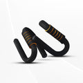 LivEasy Fitness S Shaped Push Up Bars with Strong Steel Pushup Stands