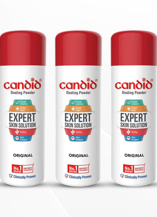 Candid Dusting Powder | Expert Skin Solution |Doctor's Prescribed No.1 Brand | 250g | Pack of 3