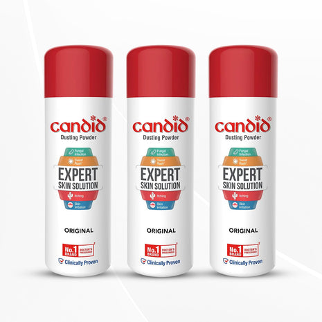 Candid Dusting Powder | Expert Skin Solution |Doctor's Prescribed No.1 Brand | 250g | Pack of 3