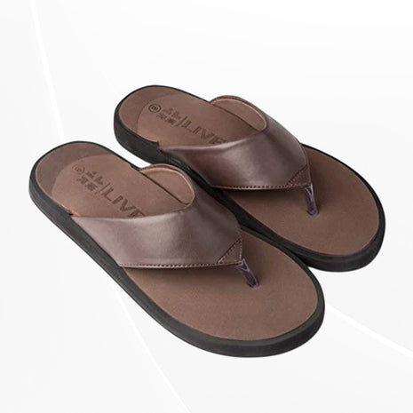 LivEasy Ortho Care Diabetic & Orthopedic Slippers/Doctor Slippers & Foortwear Brown UK 9