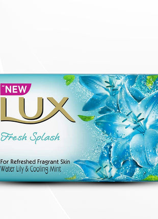 Lux Fresh Splash Cooling Mint & water lily Soap Bar, 150g pack of 3