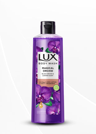 Lux Shower Gel, Black Orchid Fragrance & Juniper Oil Bodywash, 245 Ml