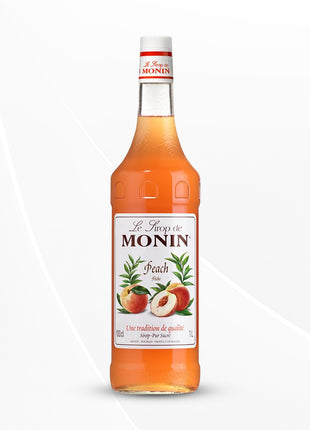 Monin Peach Bottle, Liquid, 250 Ml