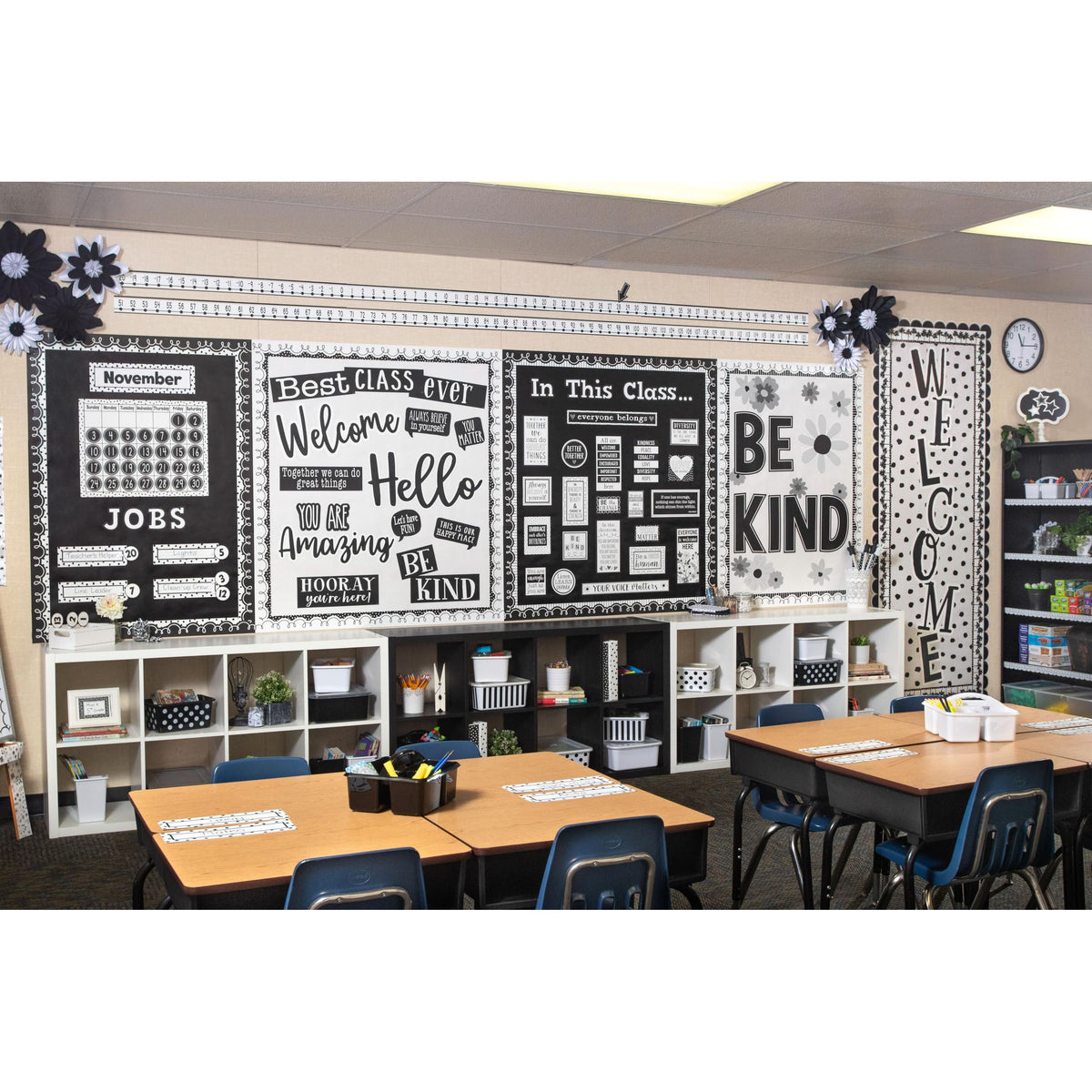 Teacher Created Resources Black Better Than Paper Bulletin Board Roll (TCR77314)