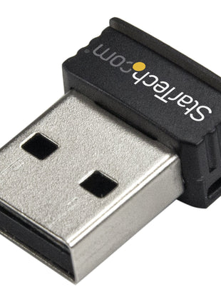 StarTech.com USB 150Mbps Mini Wireless N Network Adapter - 802.11n/g 1T1R Wi-Fi Adapter (USB150WN1X1)