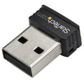 StarTech.com USB 150Mbps Mini Wireless N Network Adapter - 802.11n/g 1T1R Wi-Fi Adapter (USB150WN1X1)