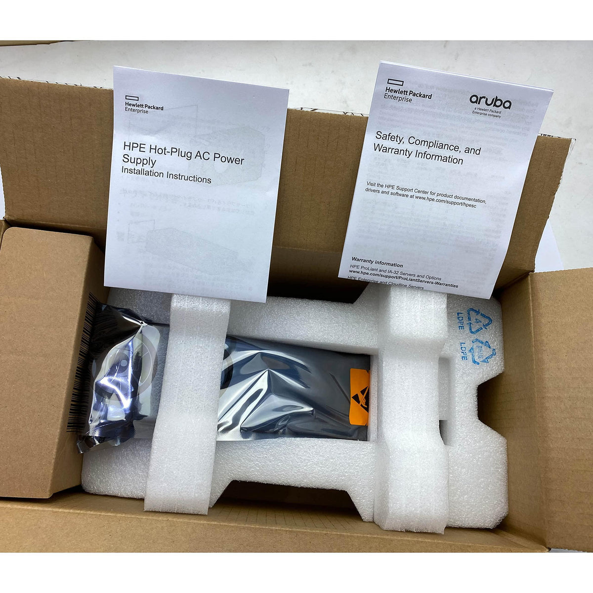 New 800W Flex Slot Platinum Hot Plug Low Halogen Power Supply Kit Compatible with HPE Server 865414-B21 865409-002 P38995-B21 P39385-001