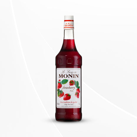 Monin Strawberry Flavored Syrup, 1 L