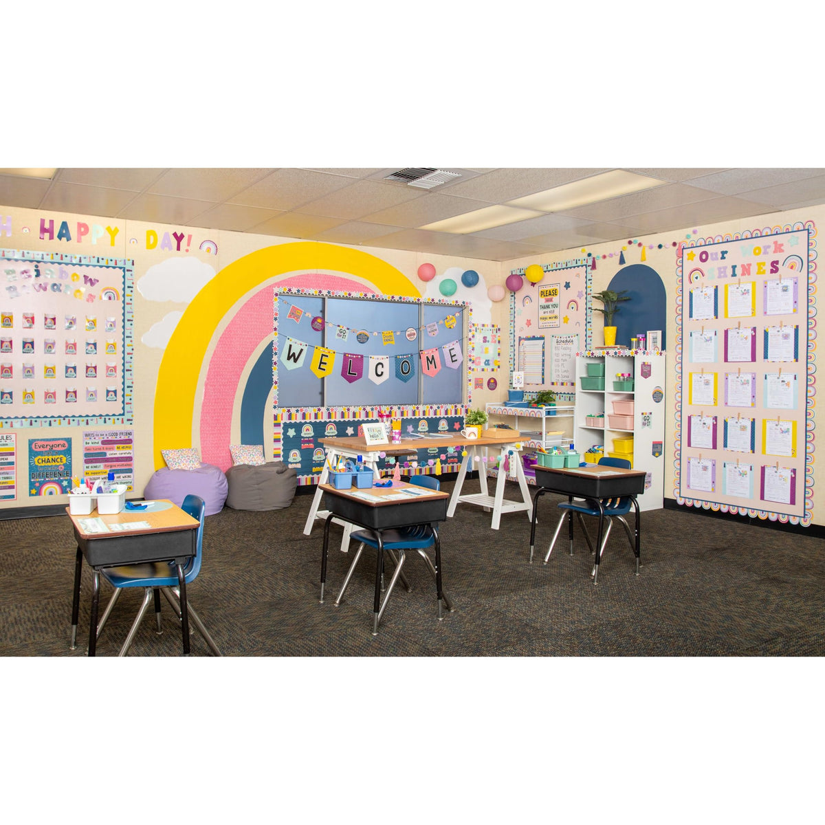 Teacher Created Resources Better Than Paper Bulletin Board Roll, 4 Ft X 12 Ft, White