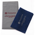 Polishing Cloth 2 Sizes Set: Large 11 x 14, Medium 8 x 6 In. All Cotton Made in USA for Cleaning Silver, Gold, Platinum Jewelry, Watch, Silverware. Non Toxic Tarnish Remover Keeps Jewelry Shining