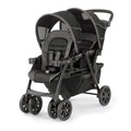 Chicco Cortina Together Double Stroller - Minerale | Black/Silver