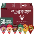 Office Roast Variety Pack Creamers Liquid Creamer Singles | Gift Assortment Box | Coffee Cream | Snickers, Italian Sweet, Original, Hazelnut, Irish & Caramel Macchiato - No Refrigeration - Box Of 30