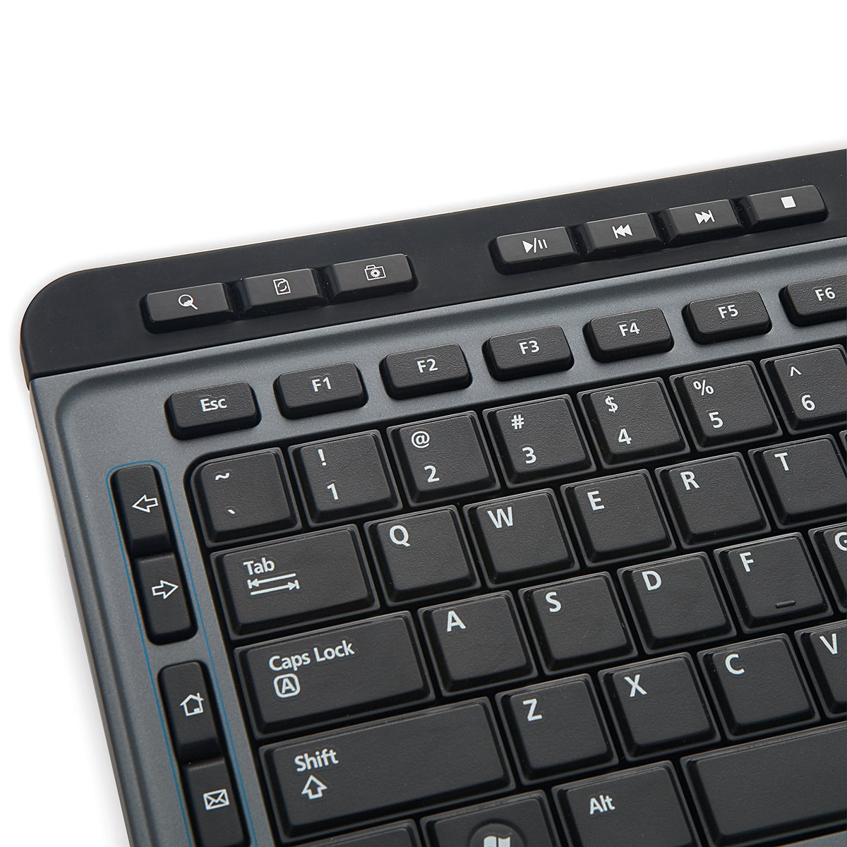 Verbatim Wireless Multimedia Keyboard and 6-Button Mouse Combo - 2.4GHz with Nano Receiver - Mac & PC Compatible - Black - 99788