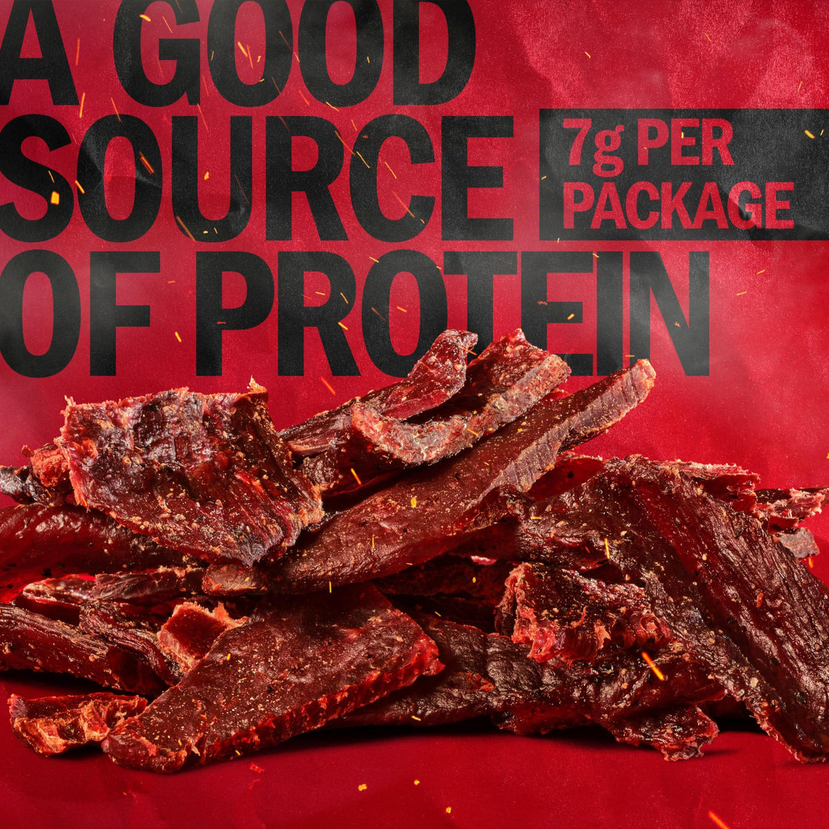Jack Link's Beef Jerky, Original, Multipack Bags - Flavorful Meat Snacks for Lunches, Ready to Eat Protein Snacks, Individual Packs - 7g of Protein, Made with 100% Beef - 0.625 oz (Pack of 5)
